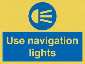 MP7588: Use navigation lights