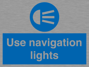 MP7588: Use navigation lights
