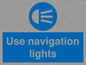 MP7588: Use navigation lights