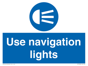 MP7588: Use navigation lights