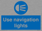 MP7588: Use navigation lights