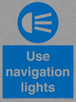 MP7588: Use navigation lights