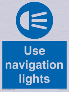 MP7588: Use navigation lights
