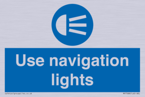 MP7588: Use navigation lights