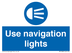 MP7588: Use navigation lights