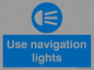 MP7588: Use navigation lights