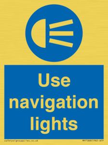 MP7588: Use navigation lights