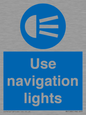 MP7588: Use navigation lights