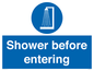 MP7589: Shower before entering
