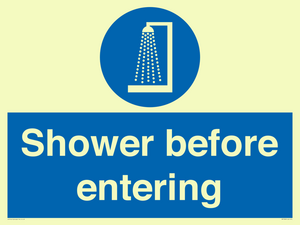 MP7589: Shower before entering