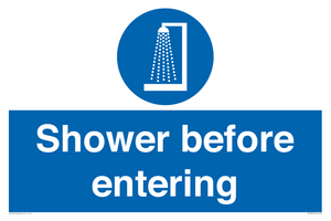 MP7589: Shower before entering
