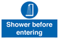 MP7589: Shower before entering