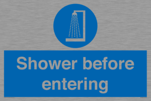 MP7589: Shower before entering
