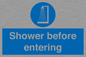 MP7589: Shower before entering
