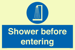 MP7589: Shower before entering