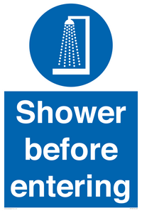 MP7589: Shower before entering