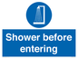 MP7589: Shower before entering