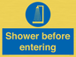 MP7589: Shower before entering