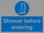 MP7589: Shower before entering