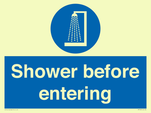 MP7589: Shower before entering