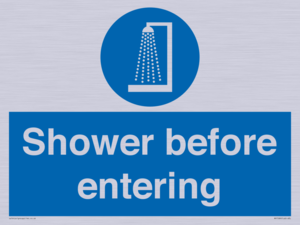 MP7589: Shower before entering