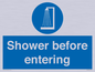 MP7589: Shower before entering