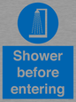 MP7589: Shower before entering
