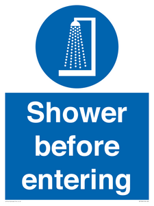MP7589: Shower before entering