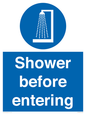 MP7589: Shower before entering