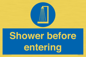 MP7589: Shower before entering