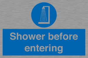 MP7589: Shower before entering