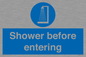 MP7589: Shower before entering