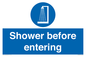 MP7589: Shower before entering