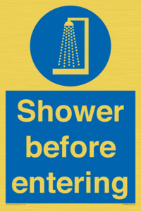 MP7589: Shower before entering