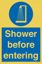 MP7589: Shower before entering