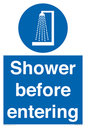 MP7589: Shower before entering
