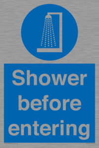 MP7589: Shower before entering
