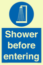 MP7589: Shower before entering