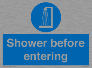 MP7589: Shower before entering