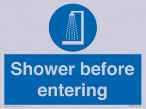 MP7589: Shower before entering