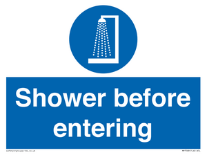 MP7589: Shower before entering
