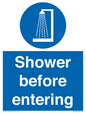 MP7589: Shower before entering
