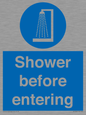 MP7589: Shower before entering