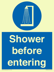 MP7589: Shower before entering