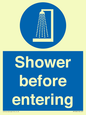MP7589: Shower before entering