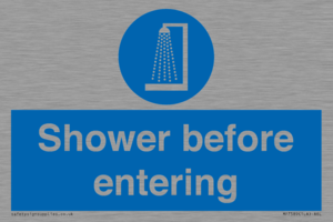 MP7589: Shower before entering