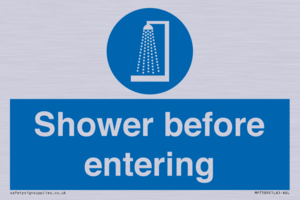 MP7589: Shower before entering