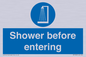 MP7589: Shower before entering