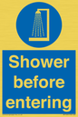 MP7589: Shower before entering