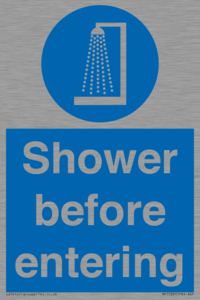MP7589: Shower before entering